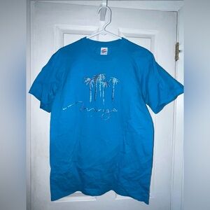 Jerzees Turquoise Graphic Tee